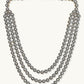 Nuyug 22k Gold Plated Multi-Layered Necklace | Swadesiicart