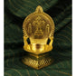 Spillbox Gold-Toned Brass Cross Diya Pooja Essential | Swadesiicart