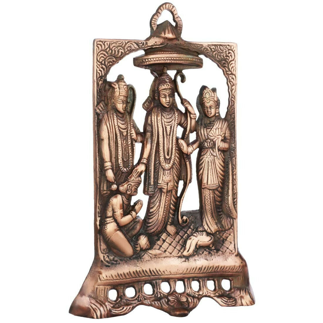 Crafthouse Brass Metal Ram Darbar Wall Hangings - Swadesiicart