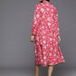 Ahalyaa Women's Traditional wear Dress - Pink | Swadesiicart