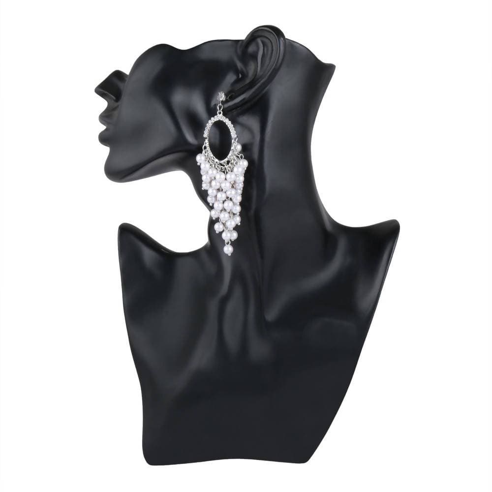Trendoo Jewelry Silver Diamonds Beautiful Drops | Swadesiicart