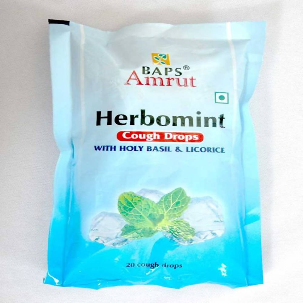 Baps Amrut Herbomint Cough Drops | Swadesiicart