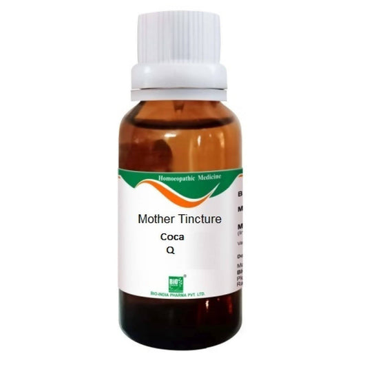 Bio India Homeopathy Coca Mother Tincture Q | Swadesiicart