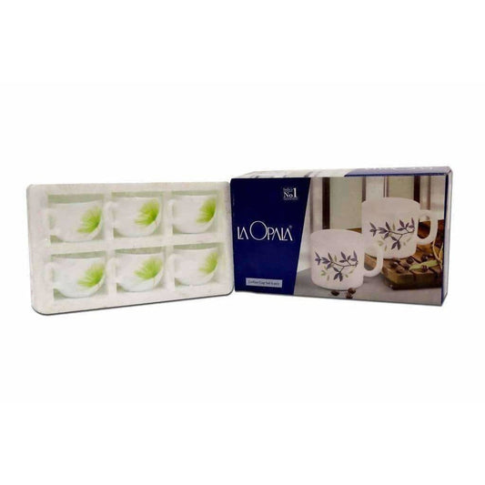 Laopala Ceramic Tea Cups - (6 cups) - Swadesiicart
