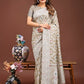 Shree Shyam Fashion Pankhuri Brown Linen Cotton Saree