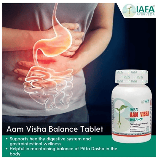 Iafa Ayuveda Aam Visha Balance Tablets | Swadesiicart