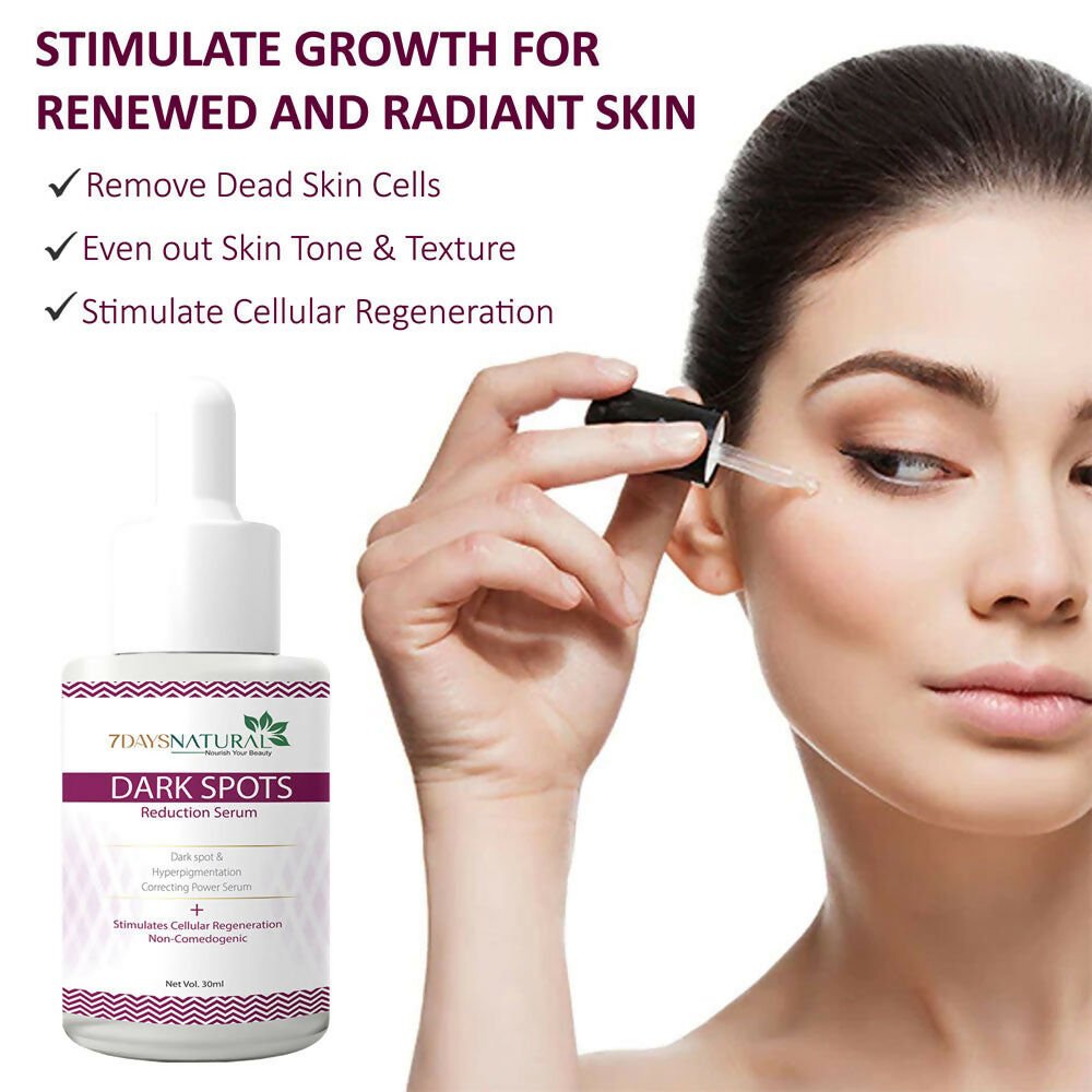 7 Days Dark Spot Reduction Serum - Swadesiicart