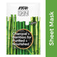 Nykaa Skin Secrets Exotic Indulgence Charcoal + Bamboo Sheet Mask - Swadesiicart