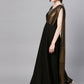 Ahalyaa Black Crepe Dress | Swadesiicart