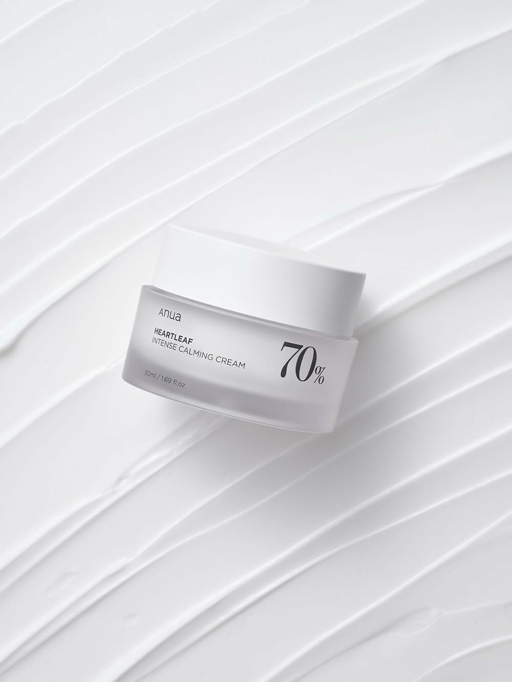 Anua Heartleaf 70 Intense Calming Cream With Ceramide, Panthenol, Heartleaf Extract - Korean Skincare | Swadesiicart