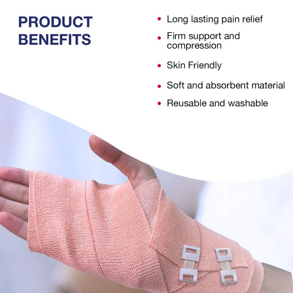 Hansaplast Soft Cotton Crepe Bandage For Pain Relief - Elastic | Swadesiicart