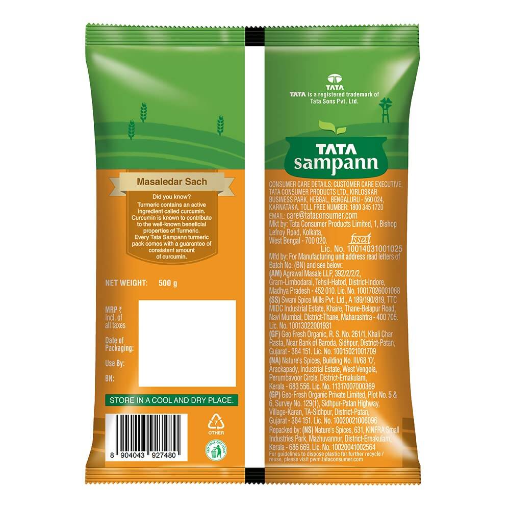 Tata Sampann Turmeric Powder - Swadesiicart
