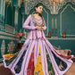 AI Fashion Lavender Poly Maska Silk Designer Navratri Lehenga Choli Collection
