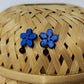 Terracotta Star Studs With Drops