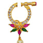 Multicolor AD Designer Beautiful Nose Ring | Swadesiicart