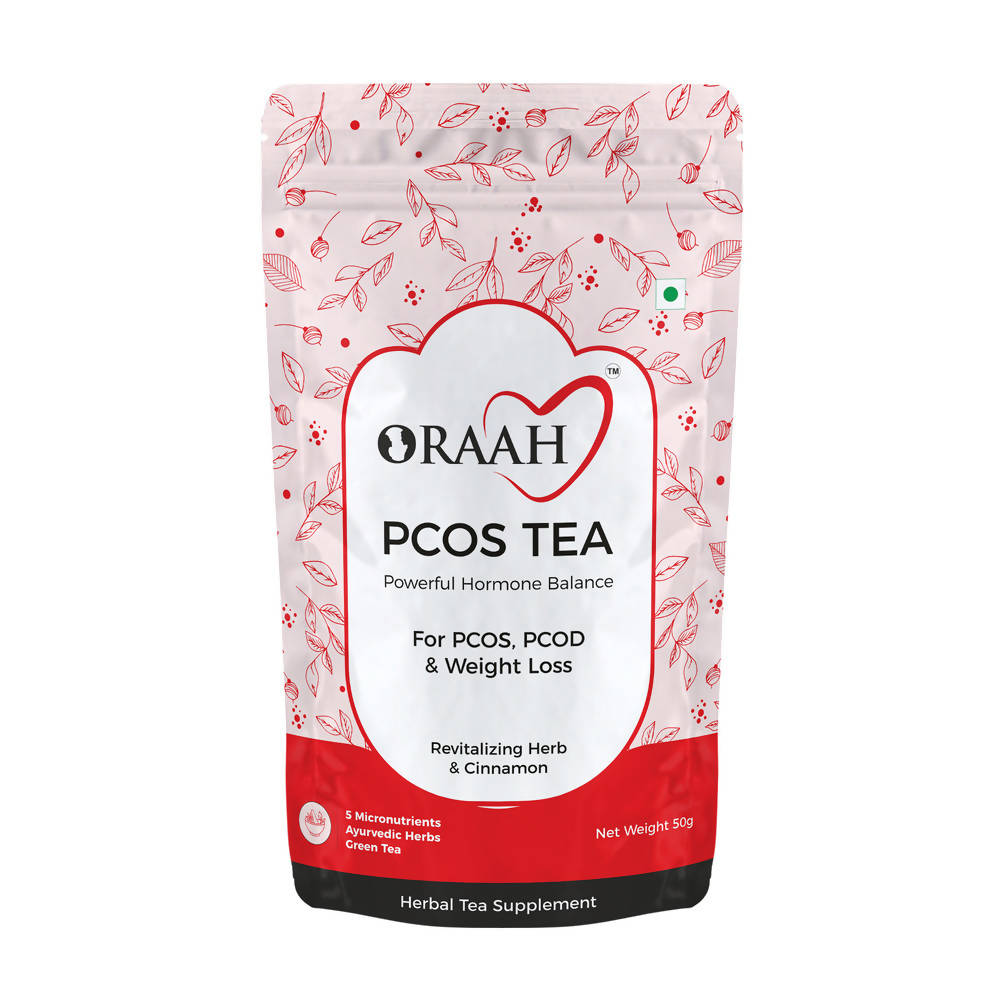 Oraah PCOS PCOD Herbal Tea - Cinnamon Flavour | Swadesiicart