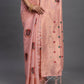 Shree Shyam Fashion Linen Cotton Light Pink Saree