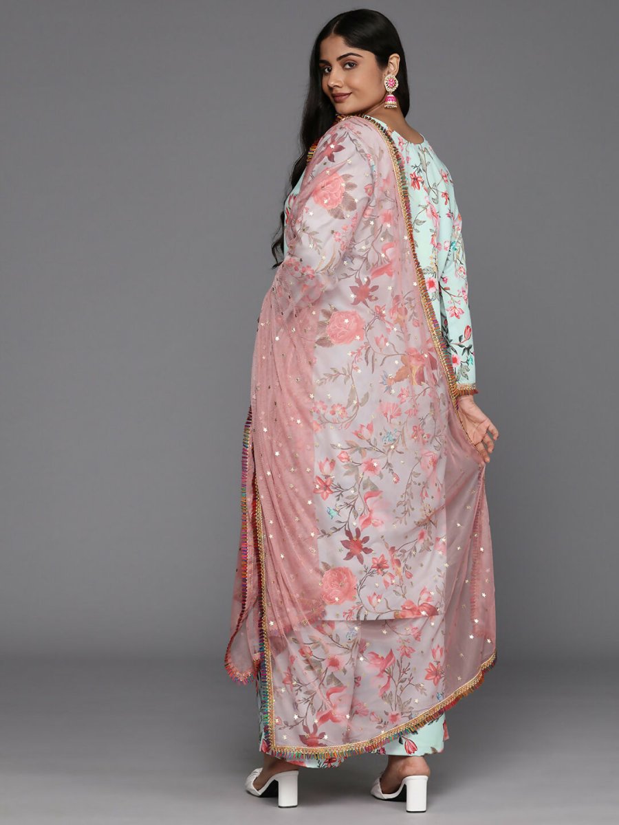 Ahalyaa Women's Traditional wear Kurta Set - Multi Color | Swadesiicart