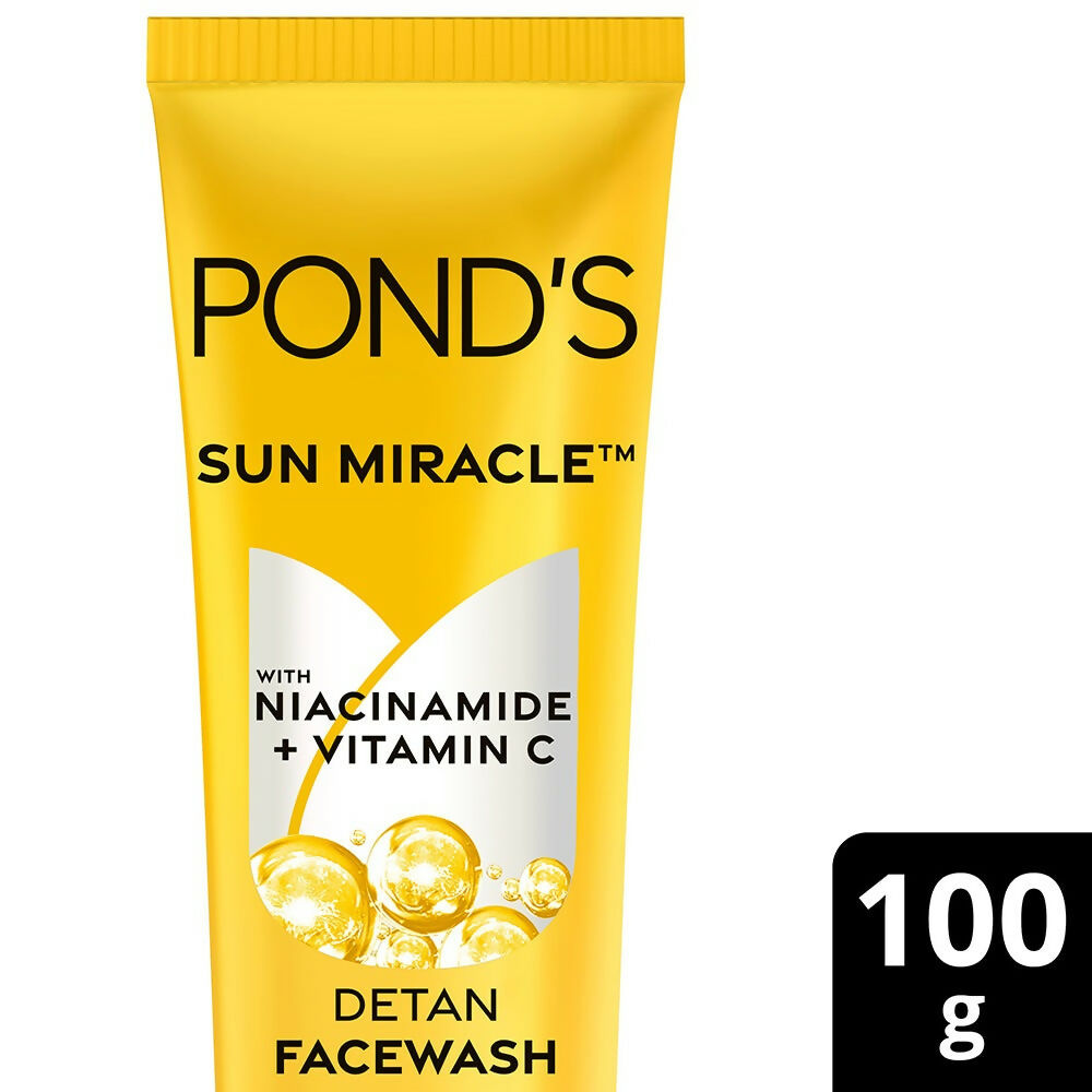 Ponds DeTan Face Wash With Niacinamide & Vitamin C - Swadesiicart