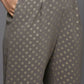 Ahalyaa Women's Traditional wear Kurta Set - Grey | Swadesiicart
