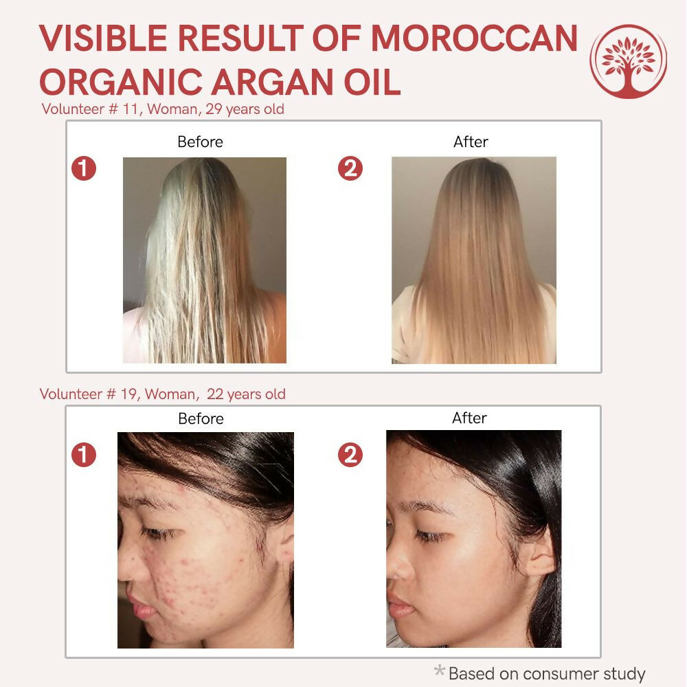 Ivory Natural Moroccan Organic Argan Oil Premium & Extra Virgin | Swadesiicart