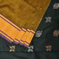 Olive and Dark Green Uppada Silk Handloom Saree with Buta Design - Global Threads | Swadesiicart