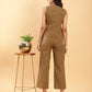 BohoJazz In-action Olive Green Tailored Waistcoat with Trousers Co-ord Set - Swadesiicart