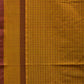 Olive Narayanpet Cotton Handloom Saree with Checks Design - Global Threads | Swadesiicart