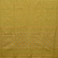 Olive Uppada Cotton Handloom Saree with Jamdani Pallu Design - Global Threads | Swadesiicart