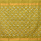 Olive Uppada Cotton Handloom Saree with Jamdani Pallu Design - Global Threads | Swadesiicart