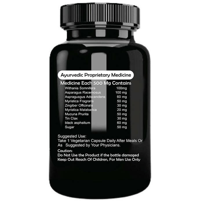 Hammer of Thor Men's Health Veg Capsules - Swadesiicart