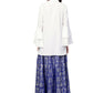 Ahalyaa Women's Traditional Wea Co-ods - White - Swadesiicart