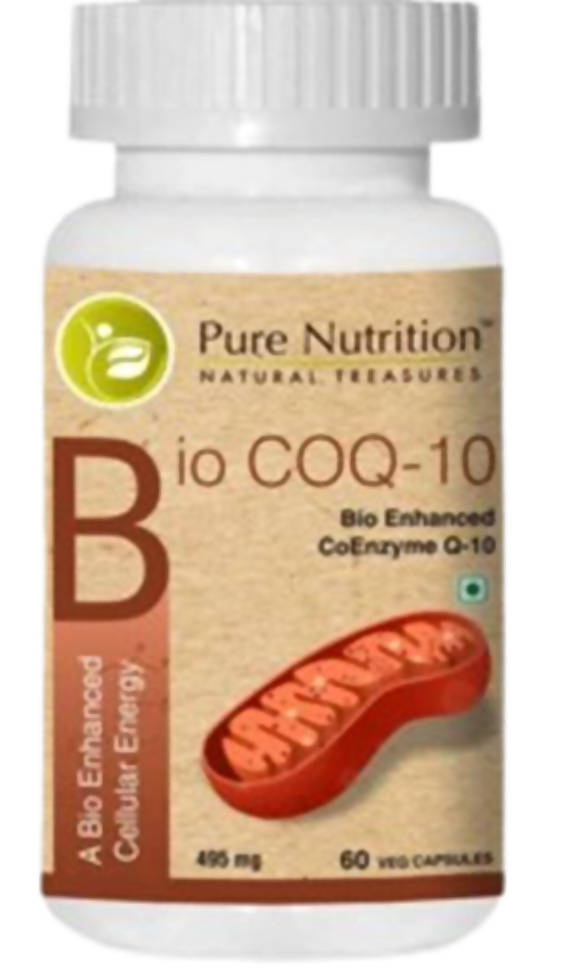 Pure Nutrition Bio Coenzyme Q10 125 mg Veg Capsules | Swadesiicart