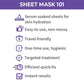 Nykaa Naturals Skin Secrets Exotic Indulgence Honey + Lavender Sheet Mask For Calm & Glowing Skin - Swadesiicart
