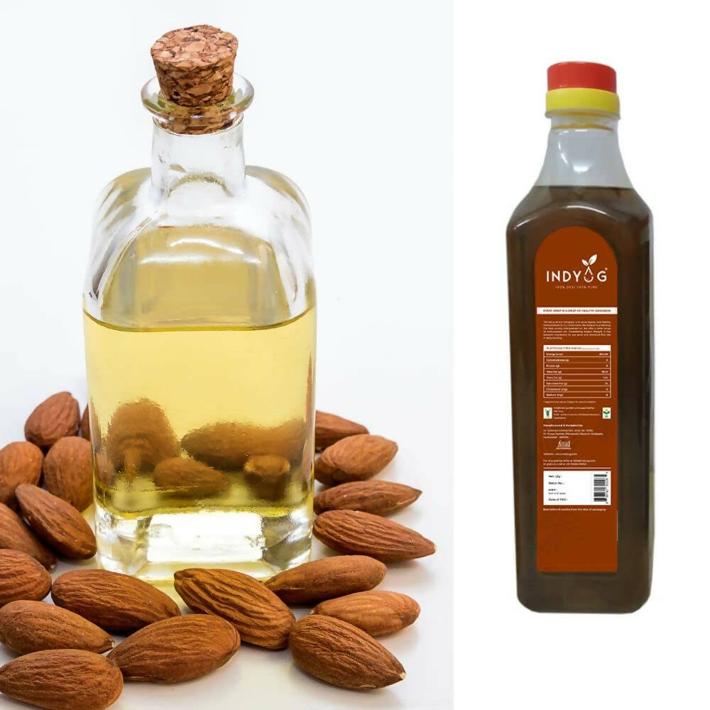 Indyug Cold Pressed Badam Oil - Swadesiicart