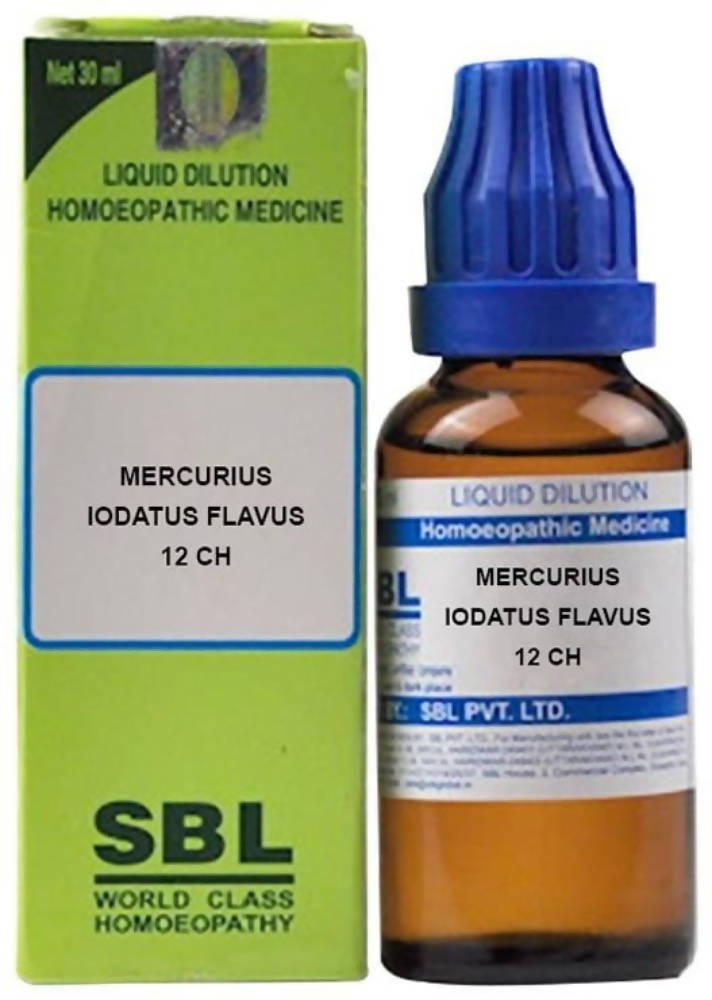 SBL Homeopathy Mercurius Iodatus Flavus Dilution | Swadesiicart