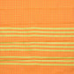 Orange and Light Green Bamboo Cotton Saree with Big Checks Design No Blouse - Global Threads | Swadesiicart