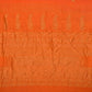 Orange Bandhani Kanchipuram Silk Handloom Saree with Small Buta Design - Global Threads | Swadesiicart