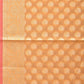 Orange Cut Work Cotton Silk Saree with All Over Banaras Design - Global Threads | Swadesiicart