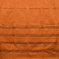 Orange Narayanpet Cotton Handloom Saree with Checks Design - Global Threads | Swadesiicart