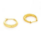 Golden Hoops Women - Ruby Raang | Swadesiicart