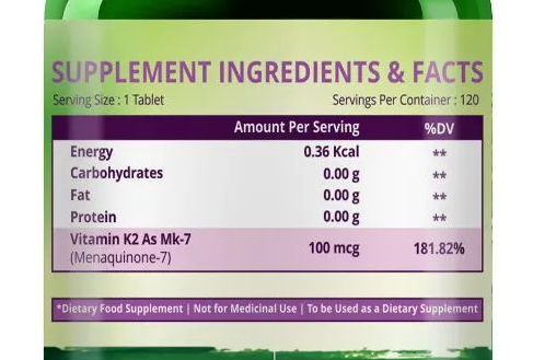 Himalayan Organics Vitamin K2 100 Mcg Tablets | Swadesiicart