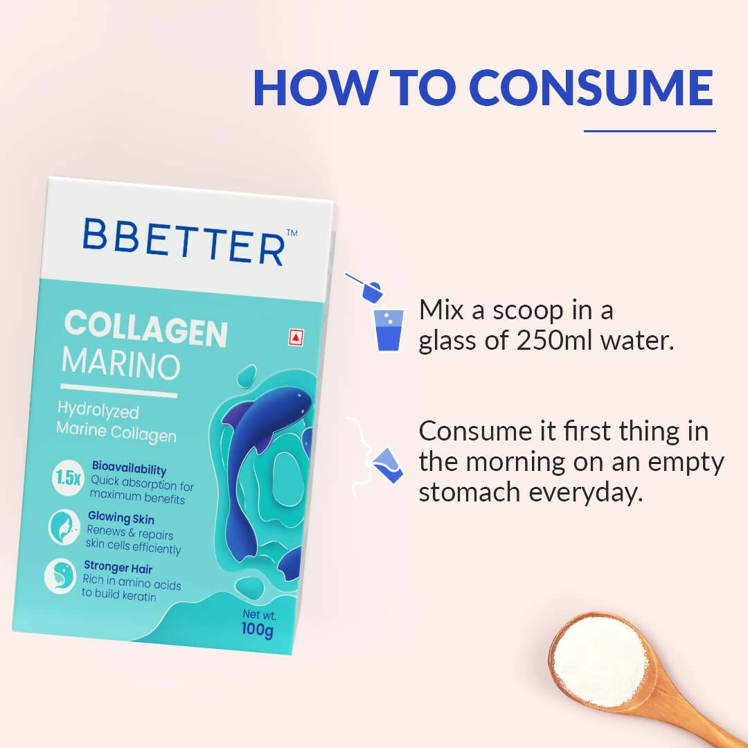 BBETTER Collagen Marino Powder - Swadesiicart