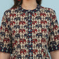 Joban Fashion Elephant Printed Co Ord Set - Beige - Swadesiicart