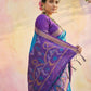 Shree Shyam Fashion Blue Soft Silk Saree