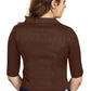 Aastha Fashion Women's Women's Coffee Art Silk Button Readymade Blouse