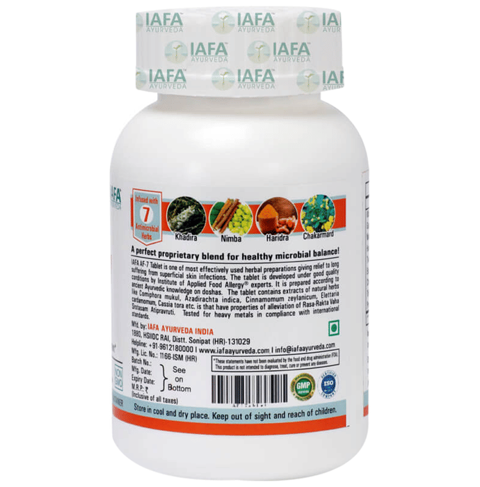 Iafa Ayuveda AF-7 Tablets | Swadesiicart