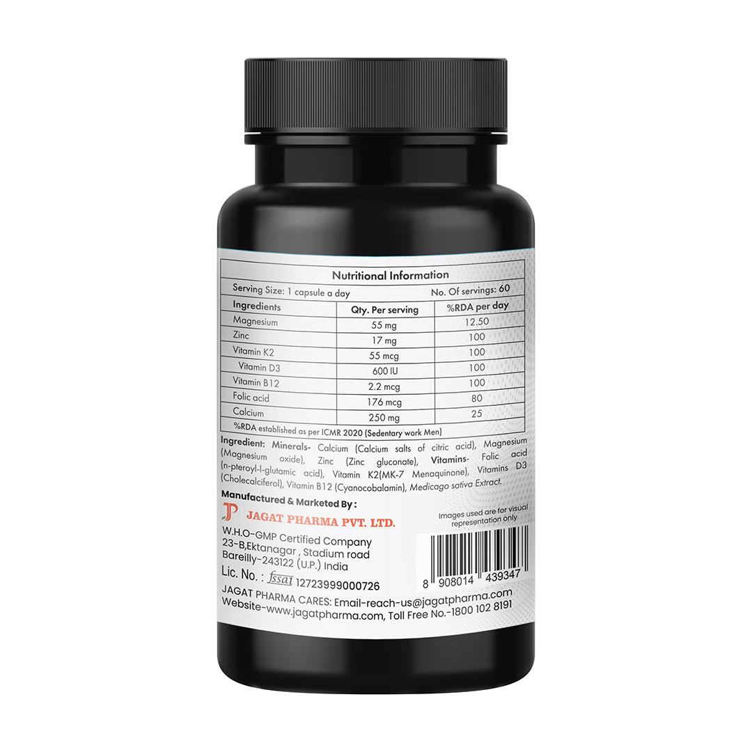 Jagat Pharma Osteo Balance Capsules | Swadesiicart