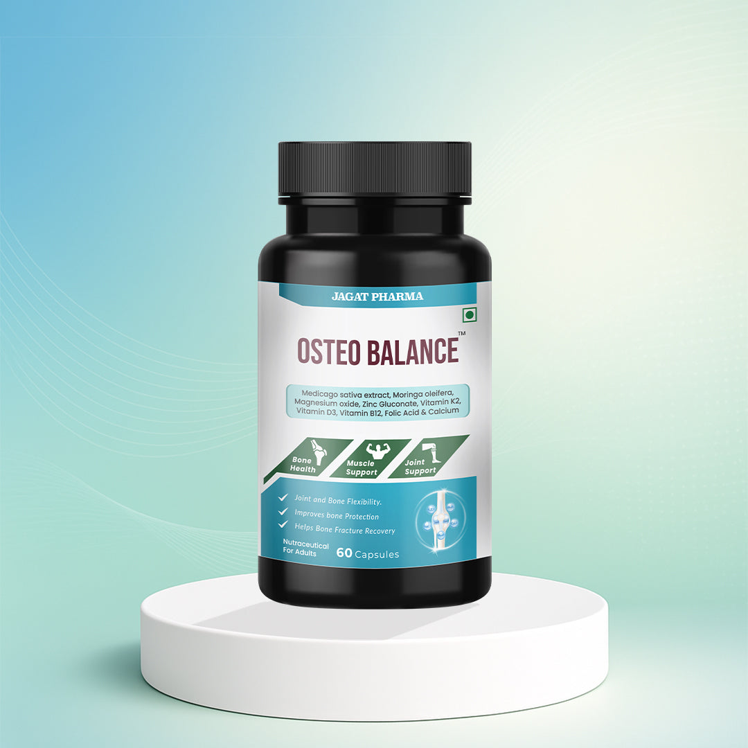 Jagat Pharma Osteo Balance Capsules | Swadesiicart