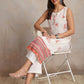 Anouk Women Geometric Printed Chikankari Kurta | Swadesiicart